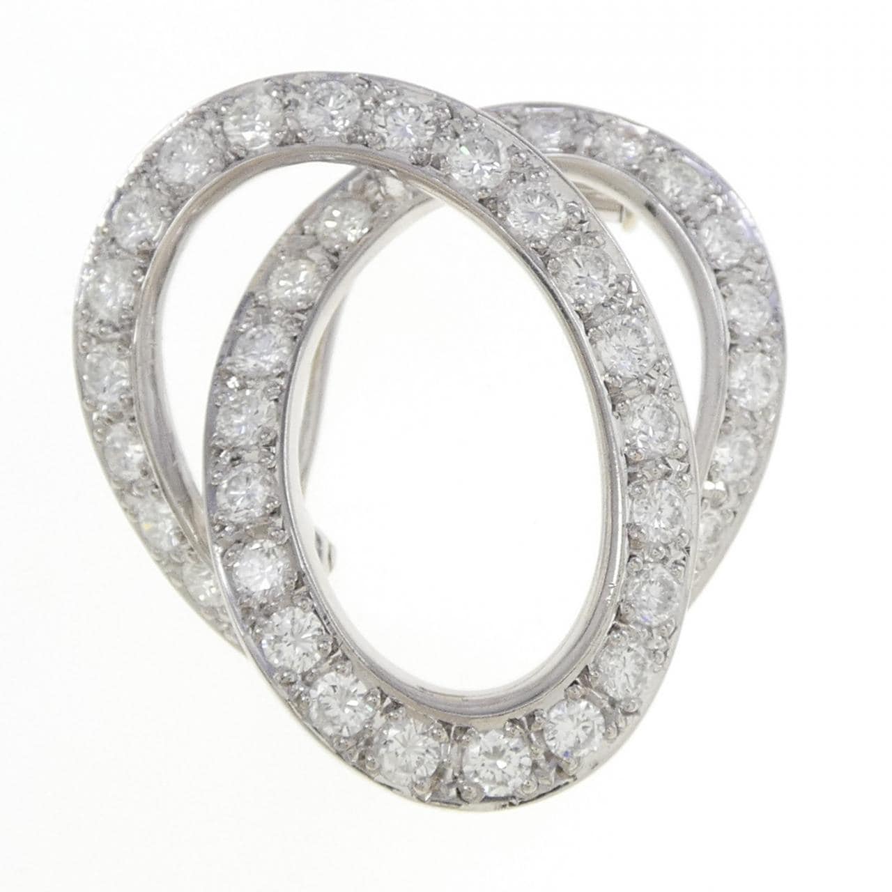 PT900 Diamond Brooch 2.00CT
