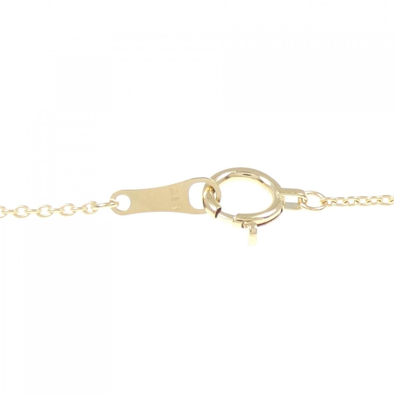 【リメイク】K18YG ダイヤモンド ネックレス 1.003CT VLY SI2 ハートシェイプ