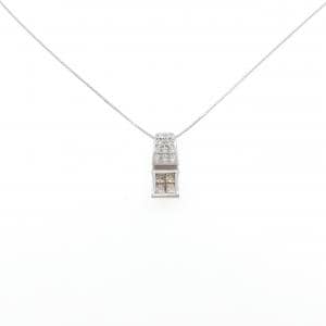 K18WG ダイヤモンド ネックレス 0.50CT