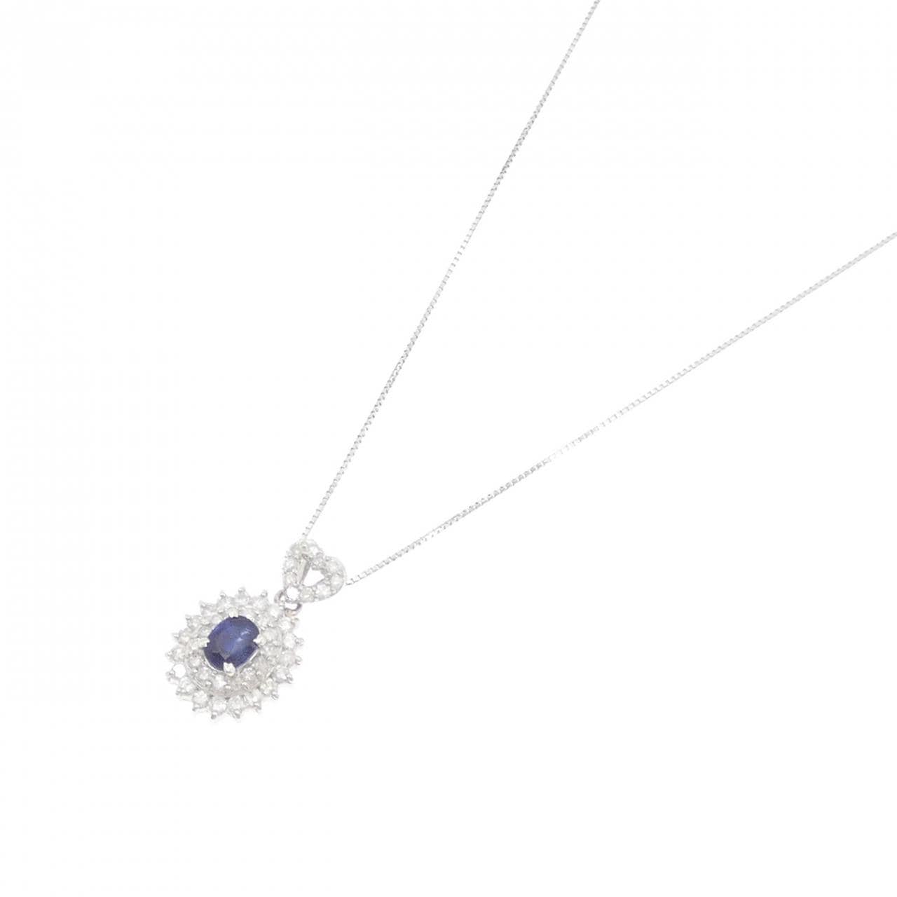 PT900/PT850 サファイヤ ネックレス 1.16CT