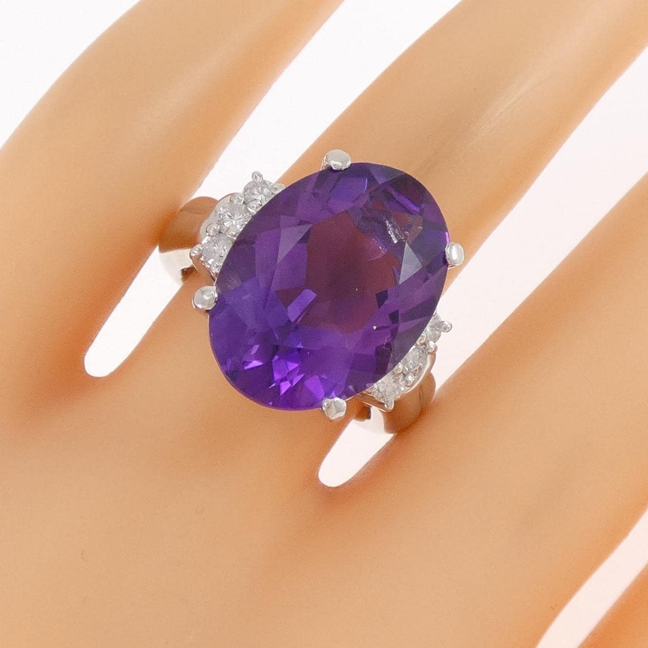 PT900 アメジスト リング 11.00CT