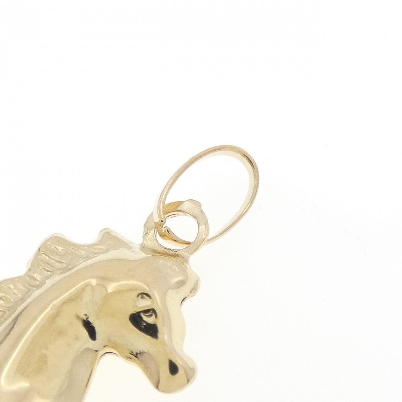 K18YG ホース ペンダント