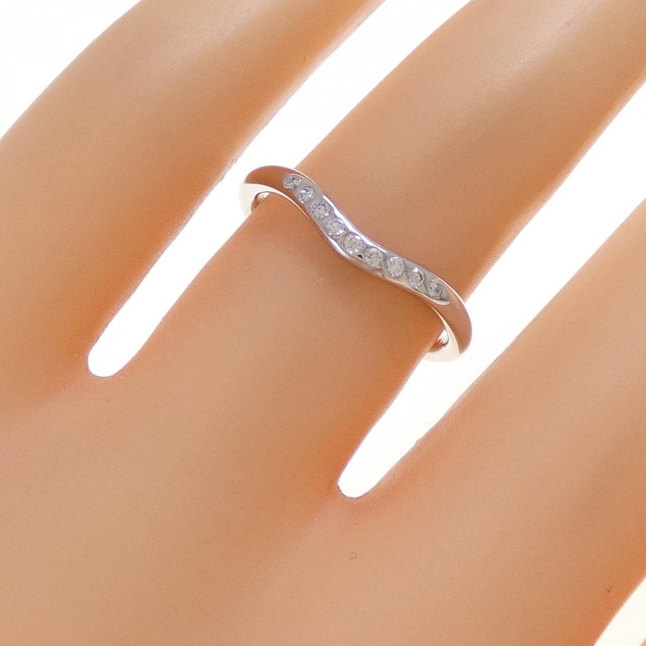 ティファニー カーブド 9P リング