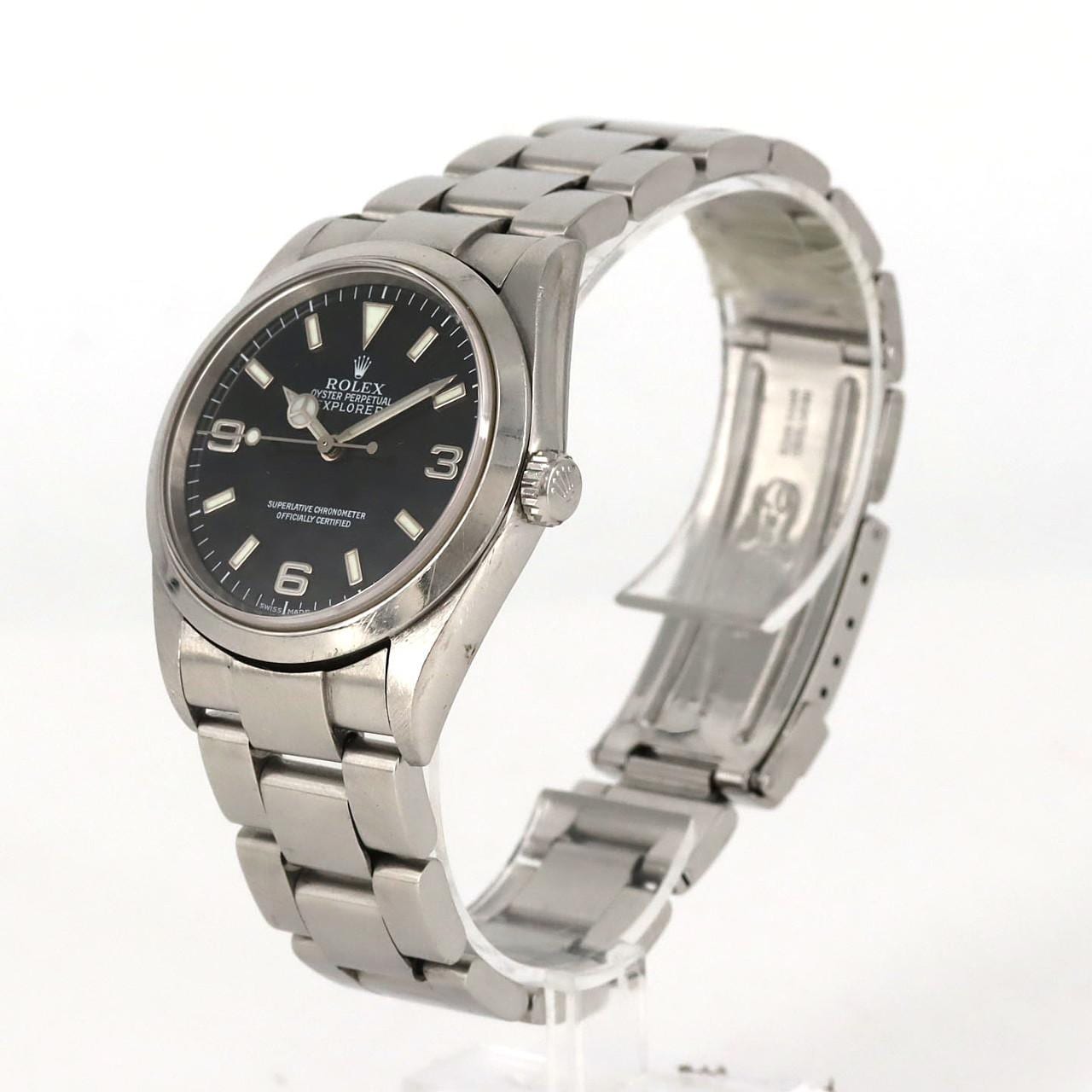 【ノーメンテナンス還元価格】ロレックス エクスプローラーI 114270 SS 自動巻 Y番