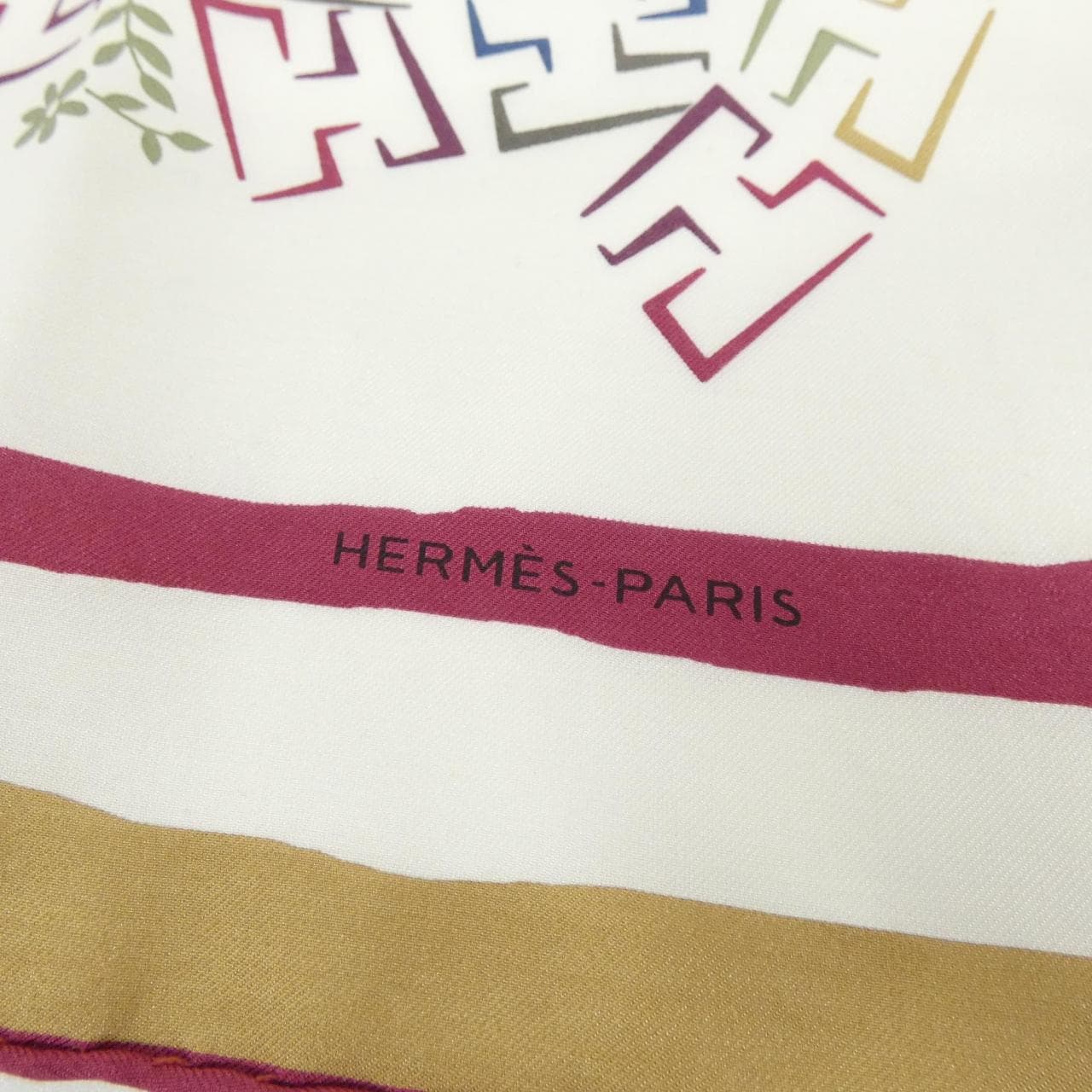 【未使用品】エルメス カレ アッシュ 283820T スカーフ