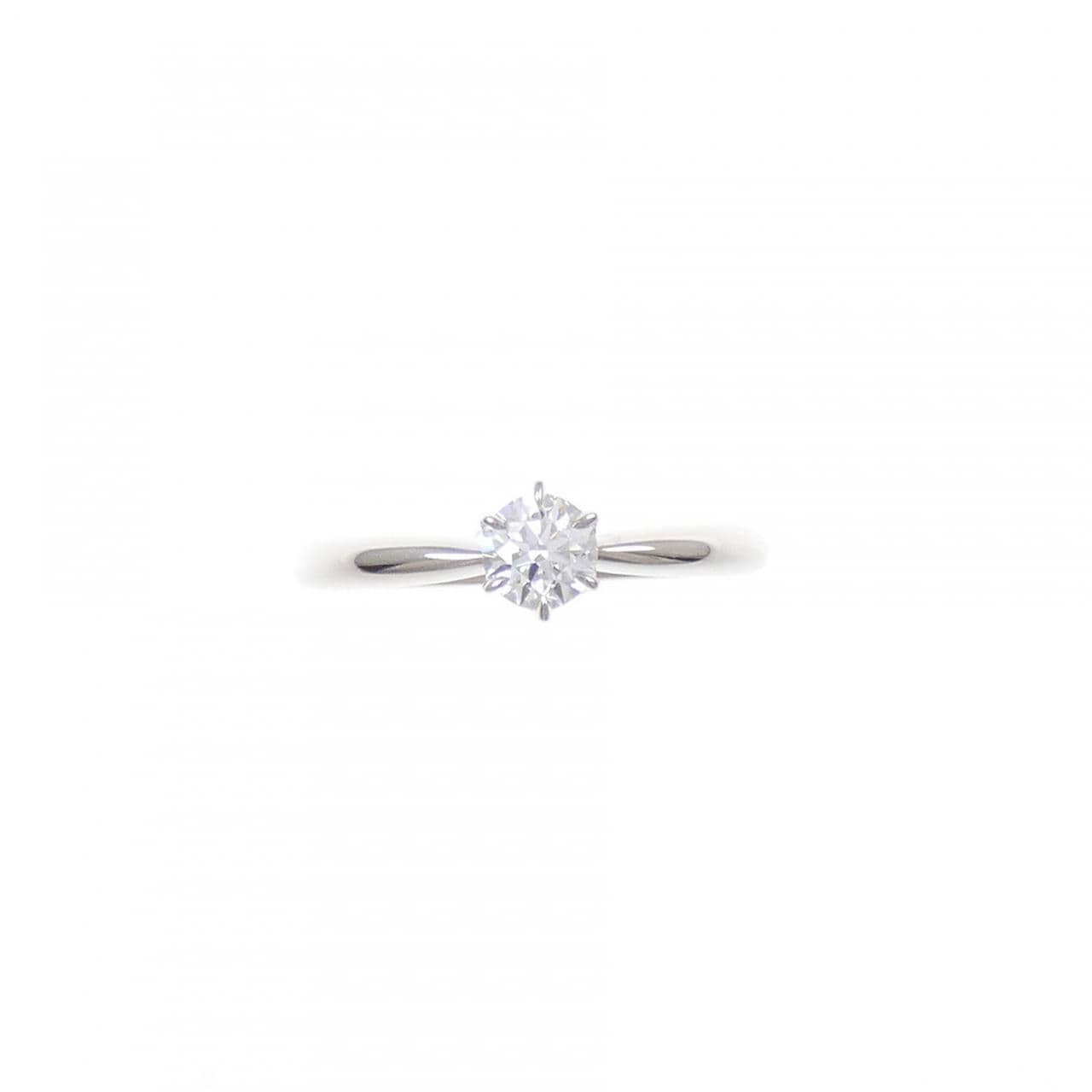 PT950 ダイヤモンド リング 0.276CT D VVS1 3EXT H&C