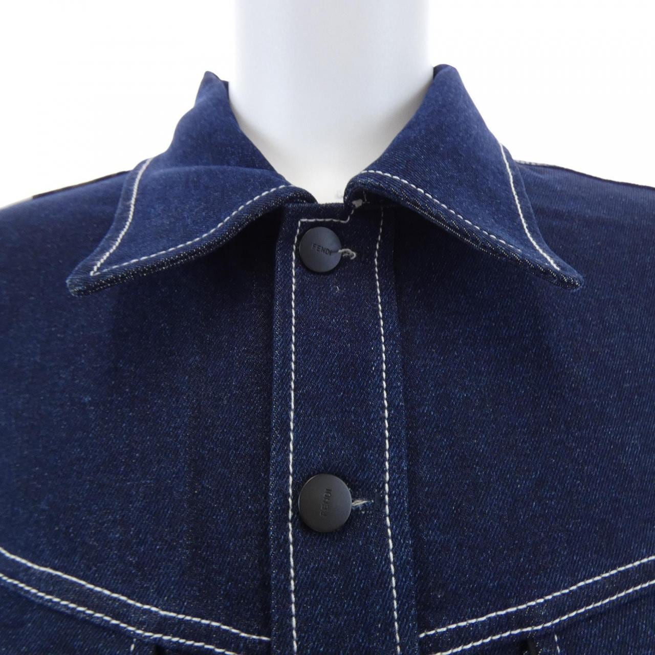 フェンディ FENDI FW0918 A605 デニムジャケット