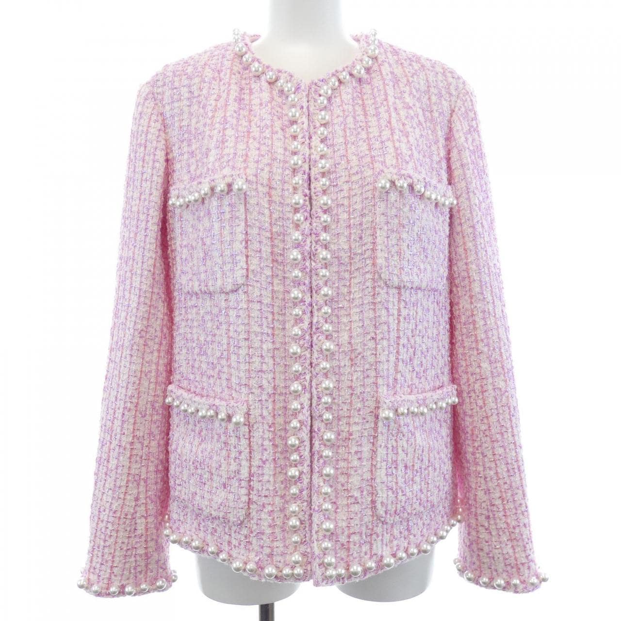 シャネル CHANEL LOOK2 P78974V71122 ノーカラージャケット