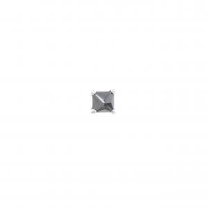 K18WG ダイヤモンド ピアス 0.30CT 片耳