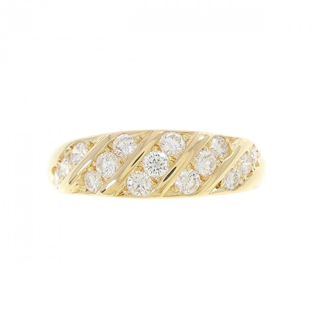 K18YG ダイヤモンド リング 0.50CT