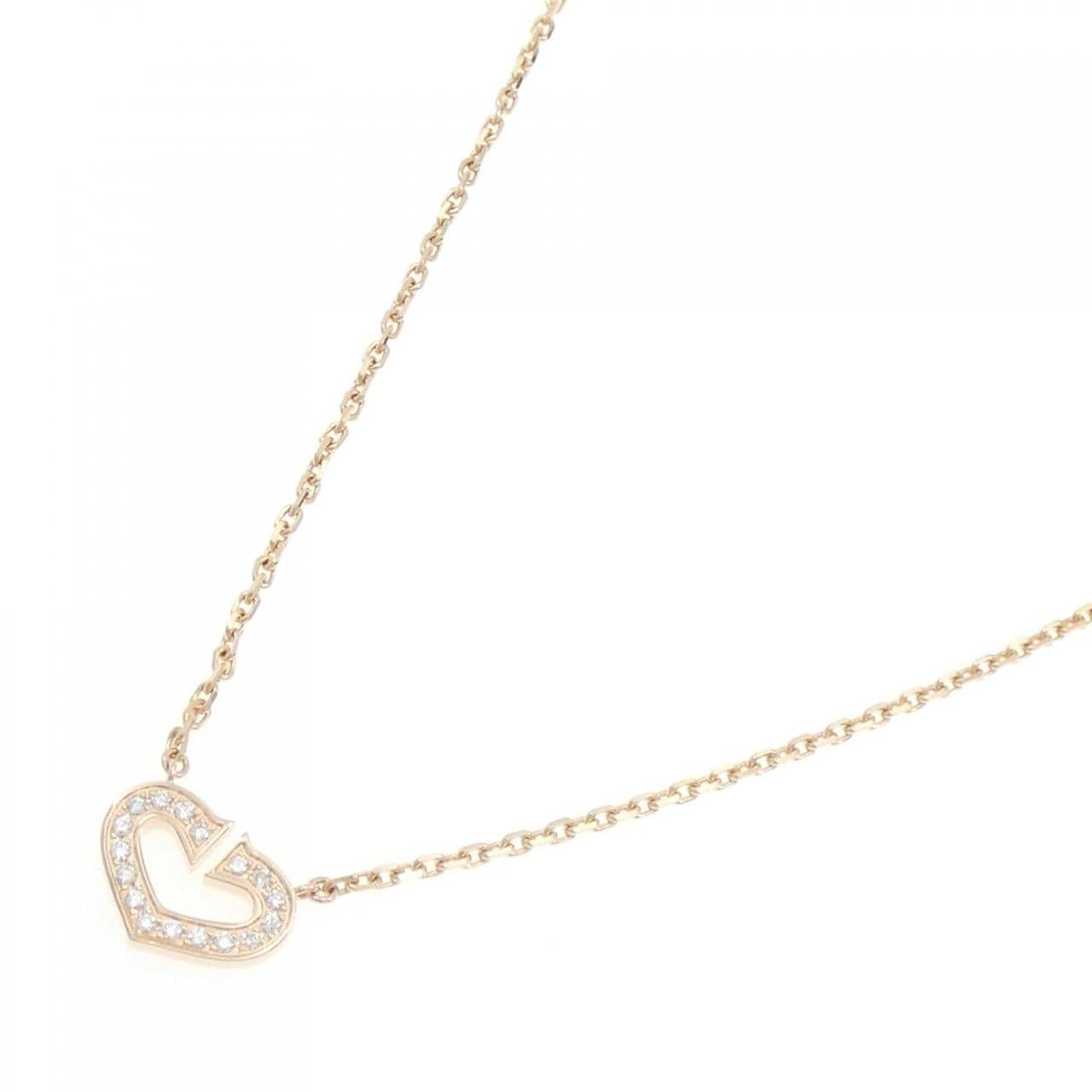 Cartier C heart necklace