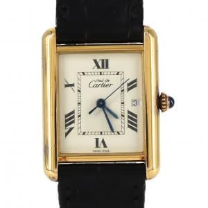 カルティエ マストタンクLMデイト GP W1013754 GP クォーツ
