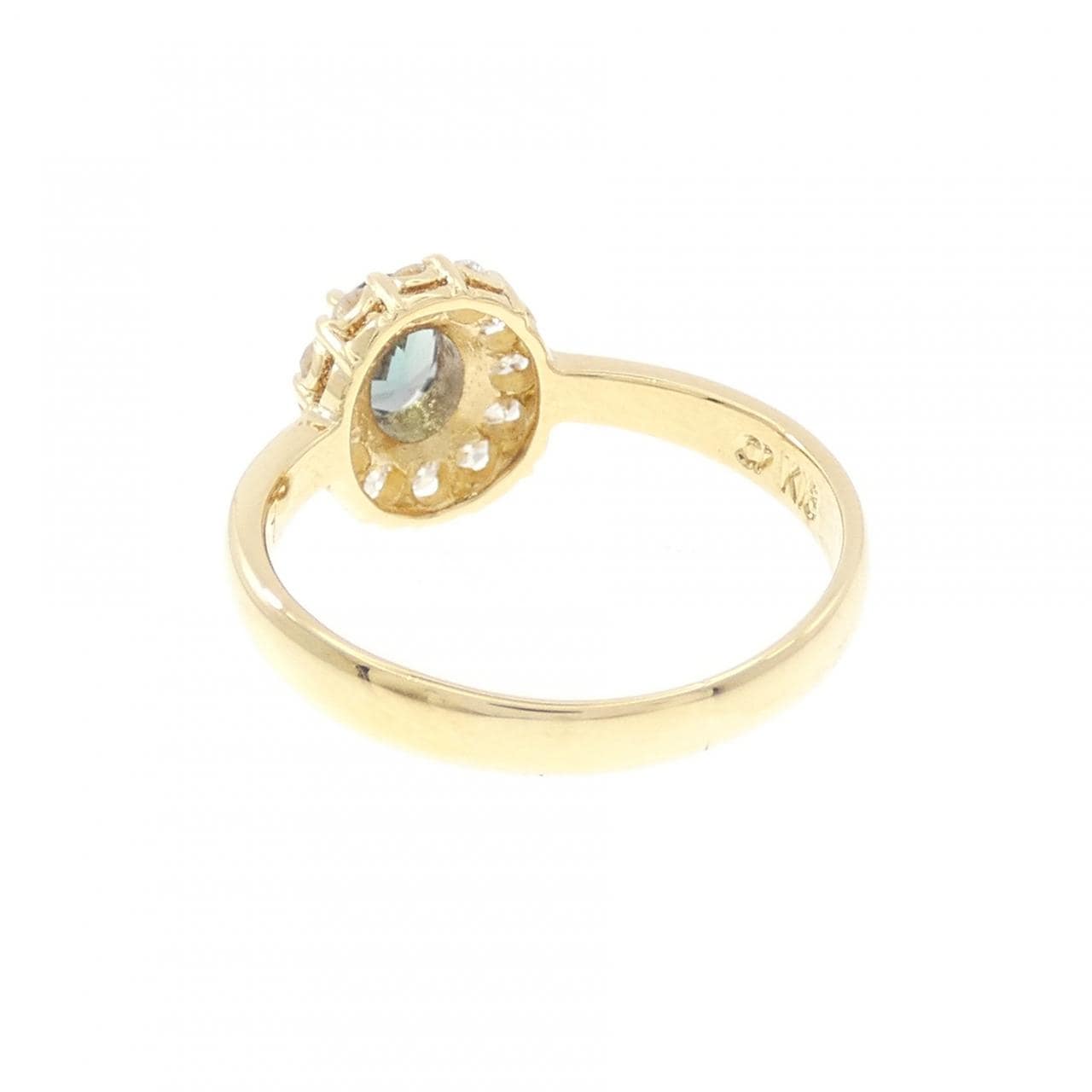 クレサンベール 合成アレキサンドライト リング 0.415CT
