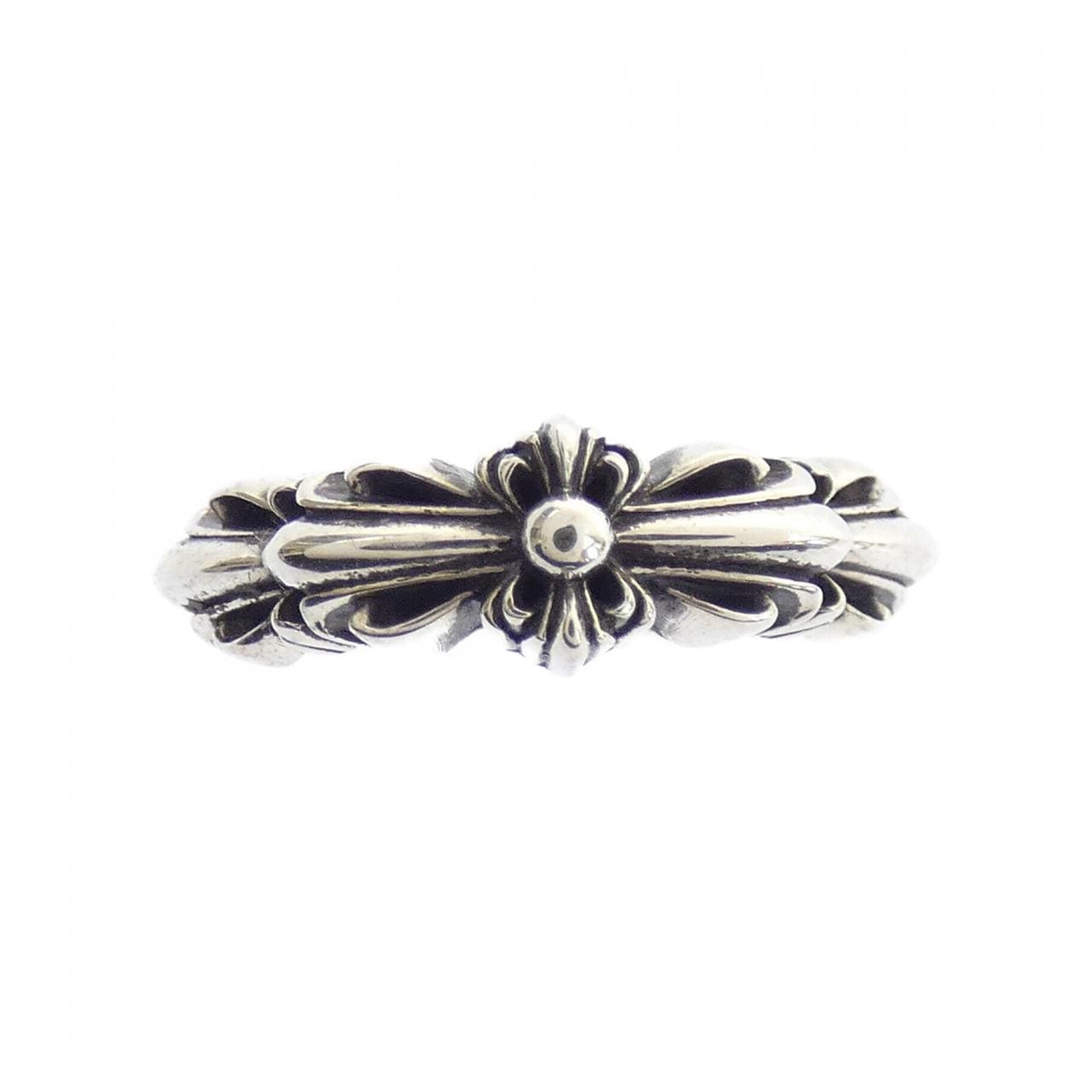 クロムハーツ CHROME HEARTS BABY CLSC DBL FLRL CRS OPEN ベイビークラシック 207159922SLVXXX001 RING