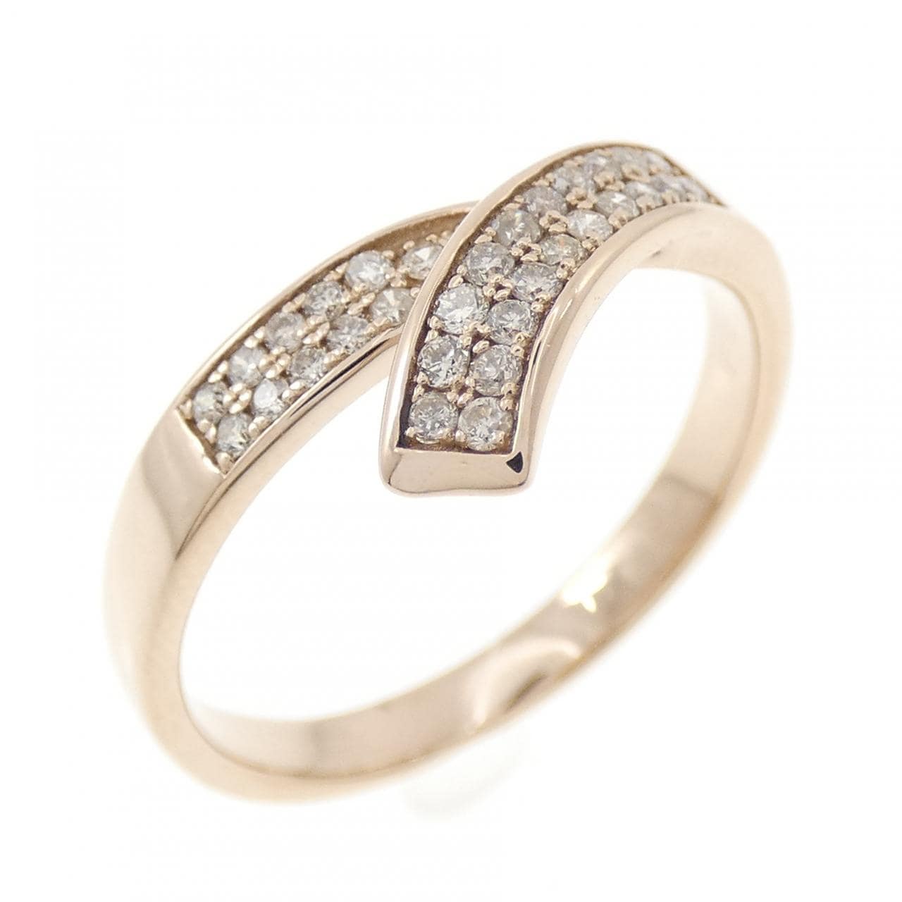 K18PG ダイヤモンド リング 0.21CT