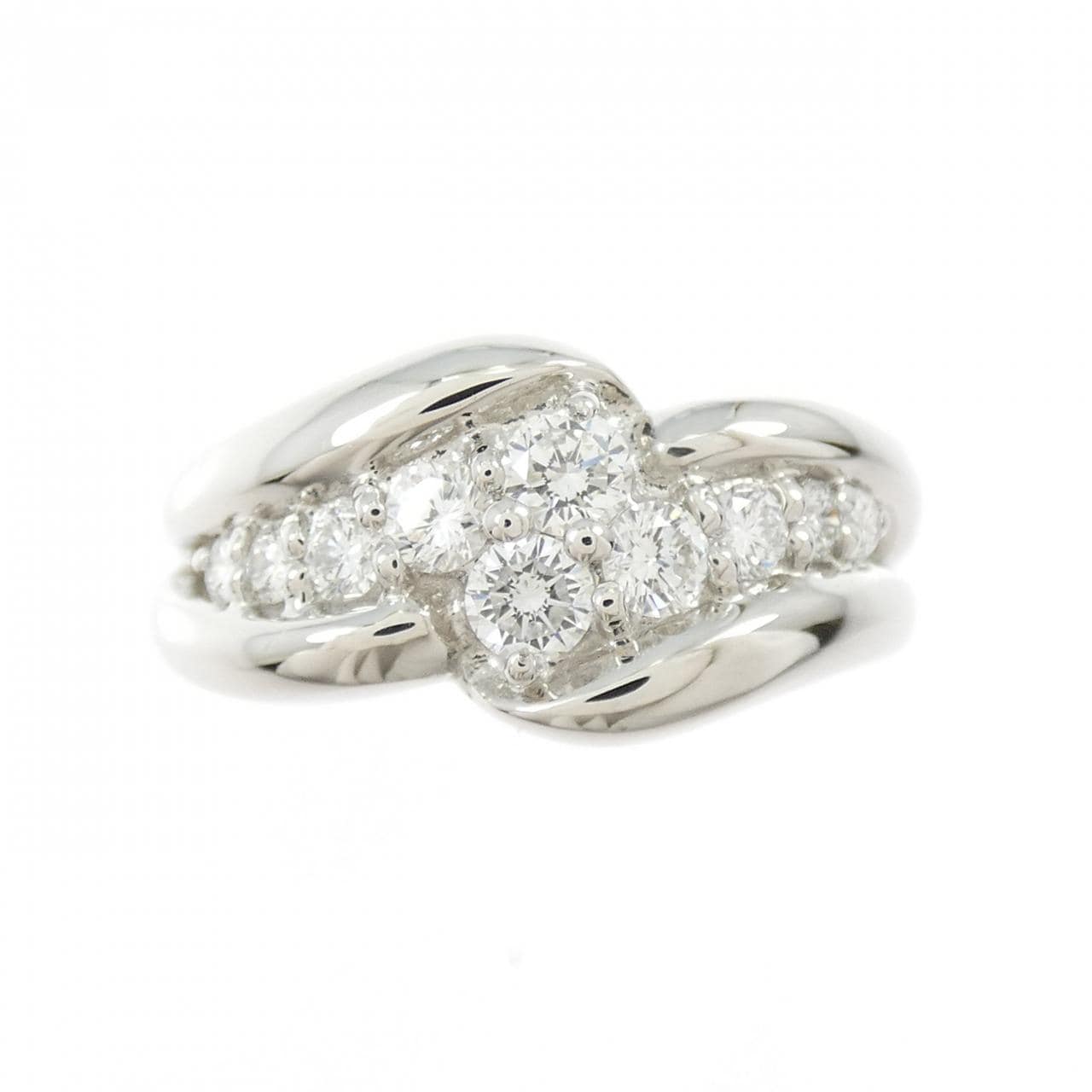PT1000 ダイヤモンド リング 0.50CT