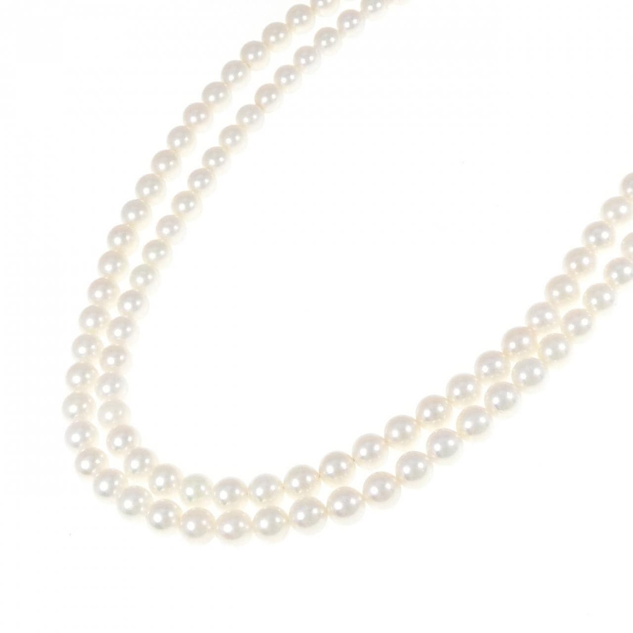 シルバークラスプ アコヤパール ネックレス 6-6.5mm