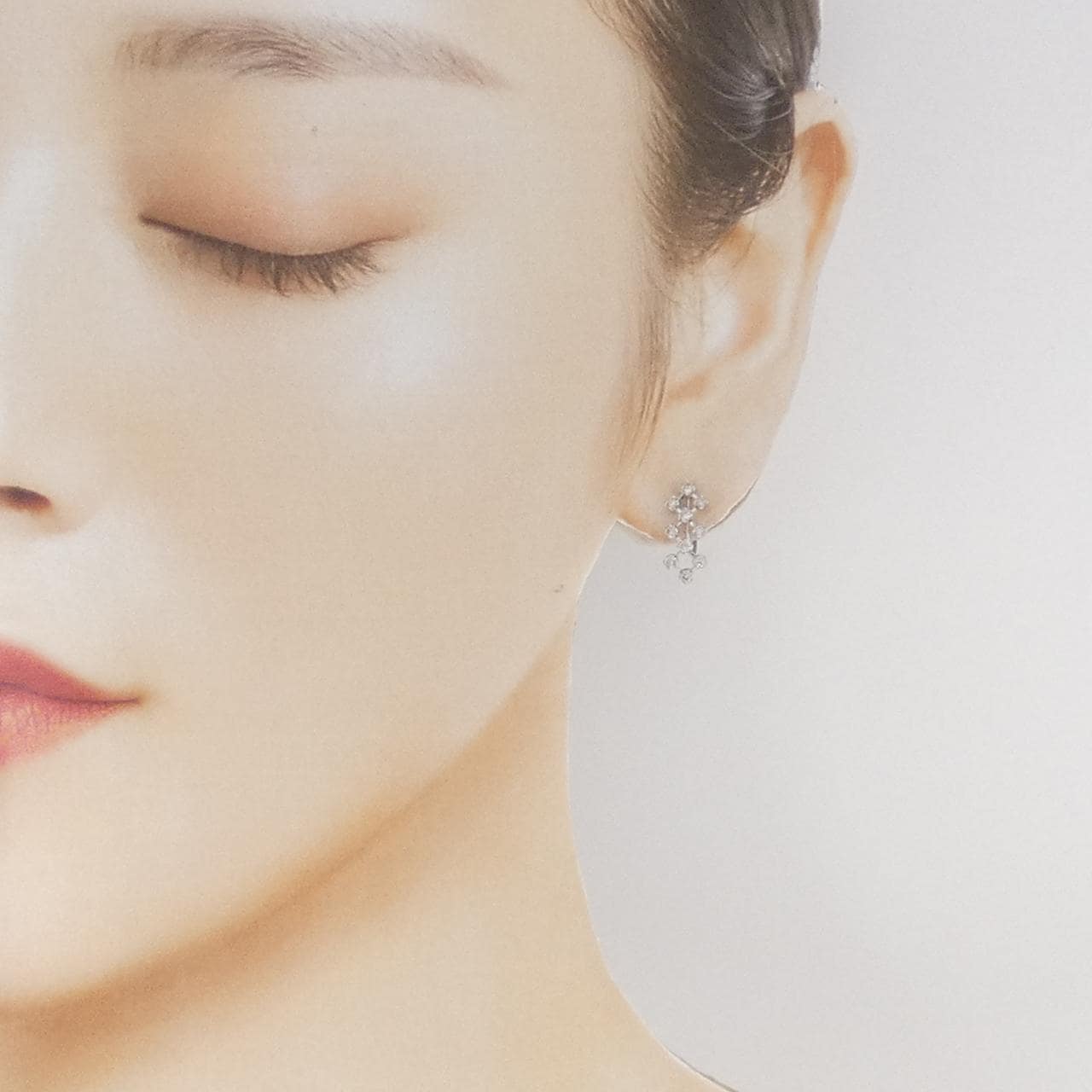 PT900 ダイヤモンド イヤリング 0.4CT