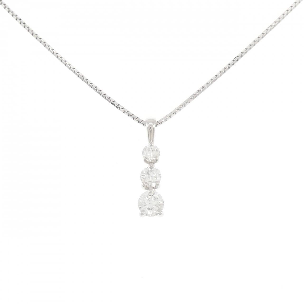 トリロジー ダイヤモンド ネックレス 0.50CT