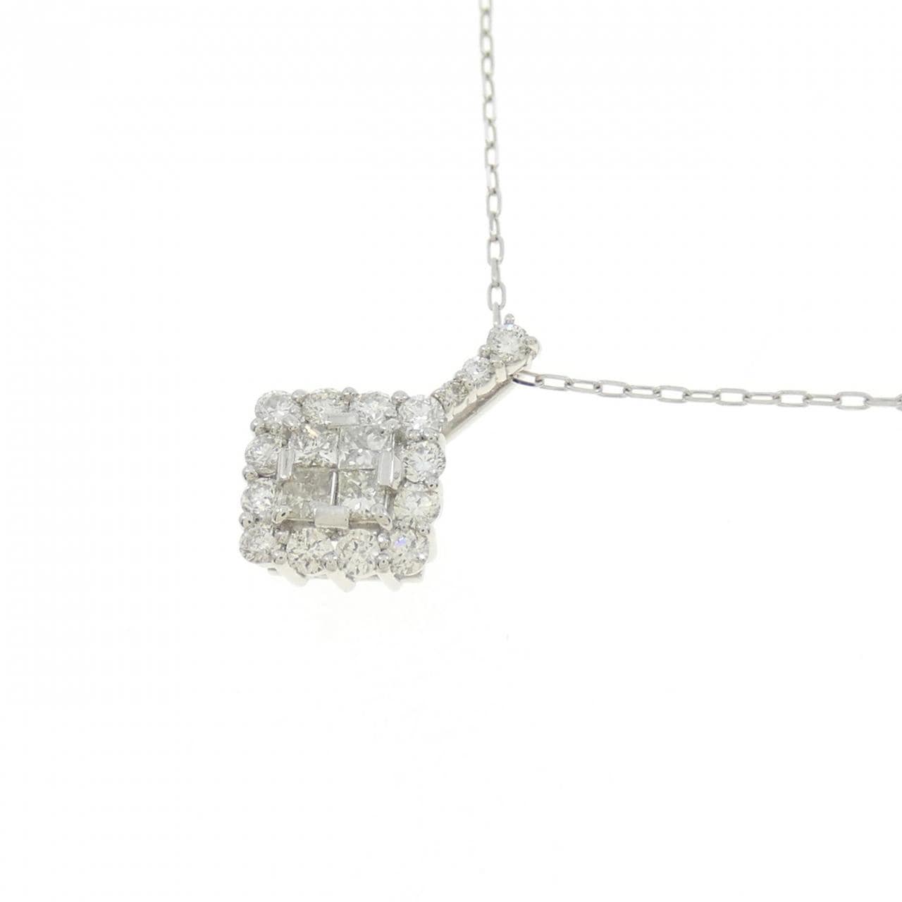 [BRAND NEW] PT Diamond Necklace 0.33CT