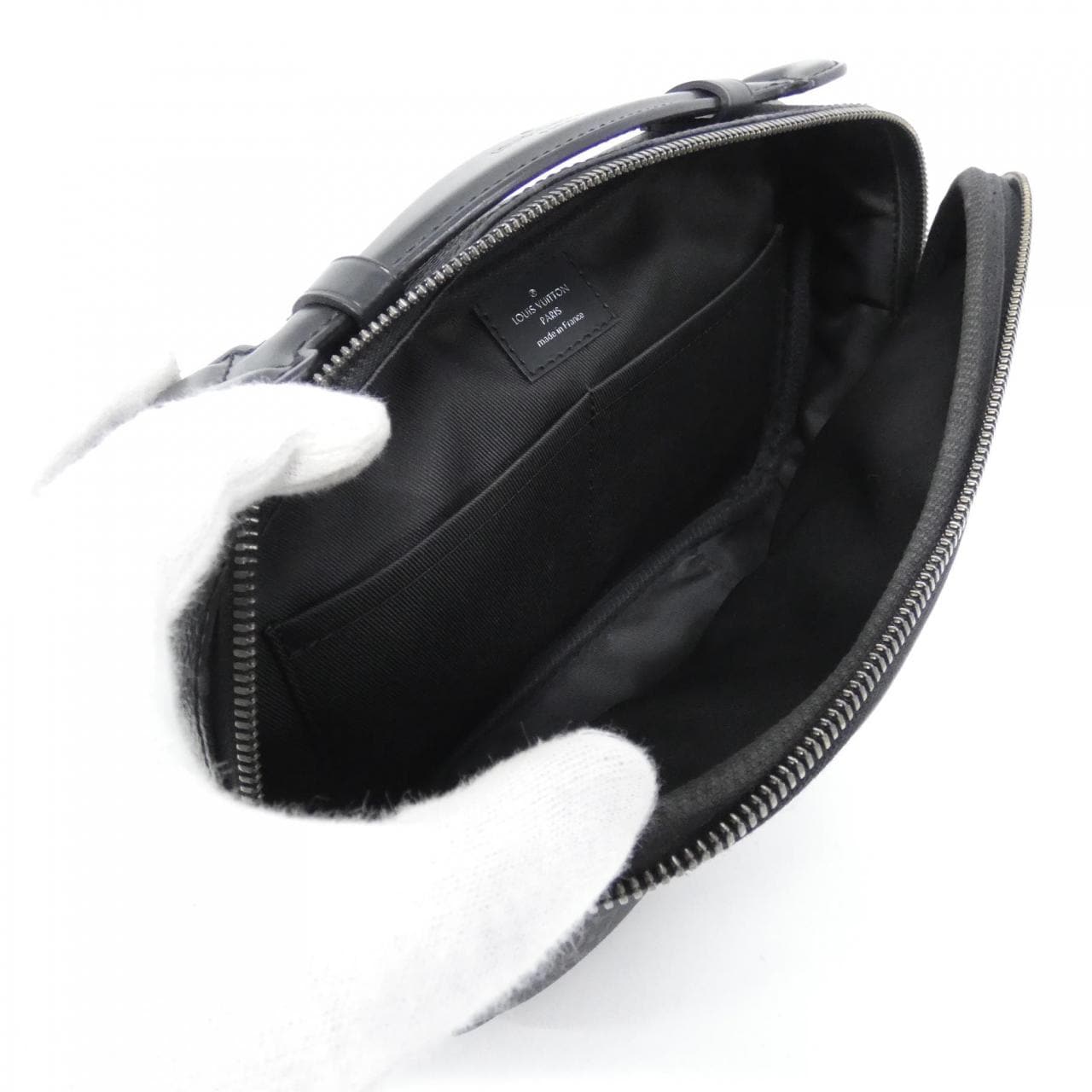 ルイヴィトン モノグラム エクリプス バムバッグ M42906 ショルダーバッグ