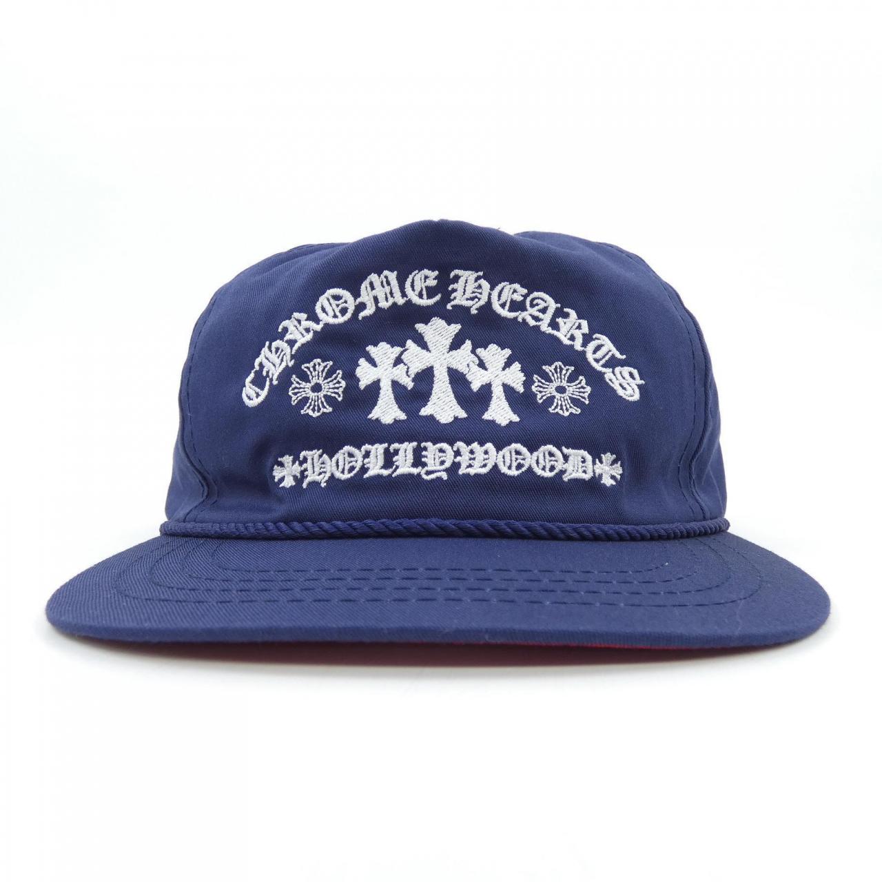 クロムハーツ CHROME HEARTS トリプルクロス刺繍 GAS STATION CAP キャップ