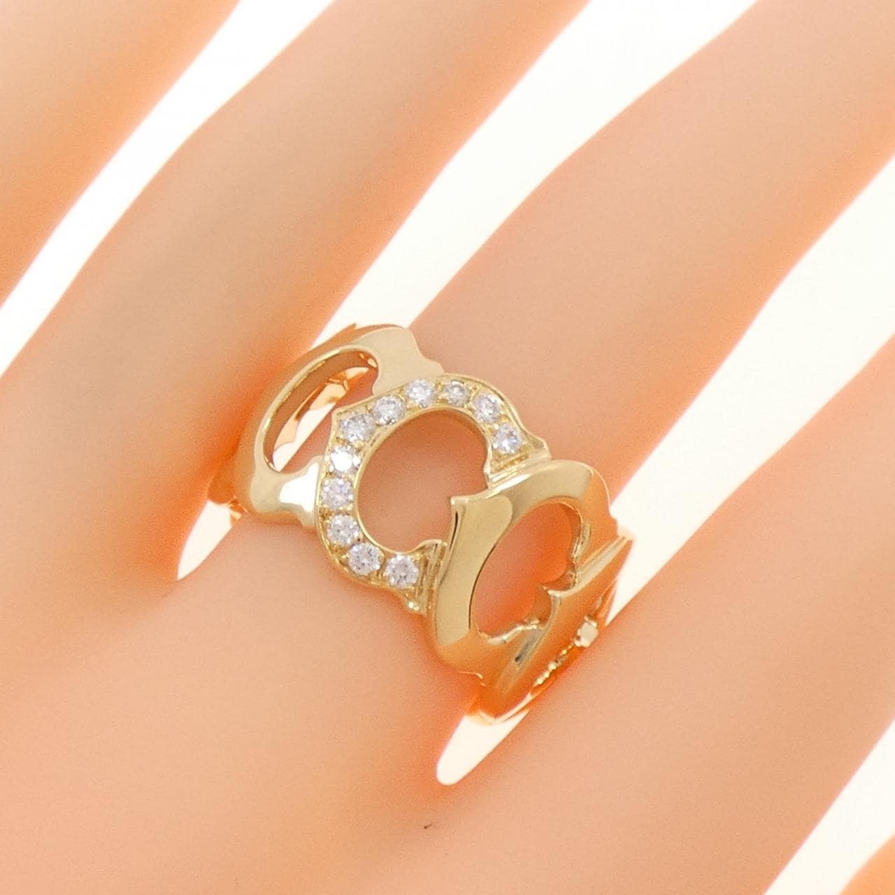 カルティエ Cドカルティエ リング