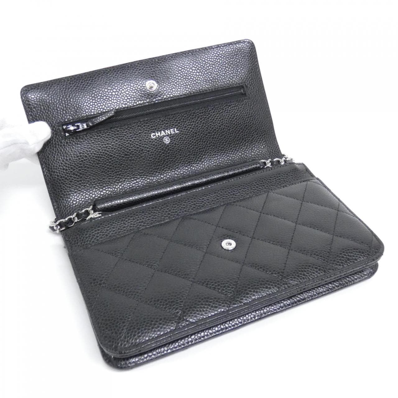 シャネル タイムレスクラシック ライン 33814 チェーンウォレット