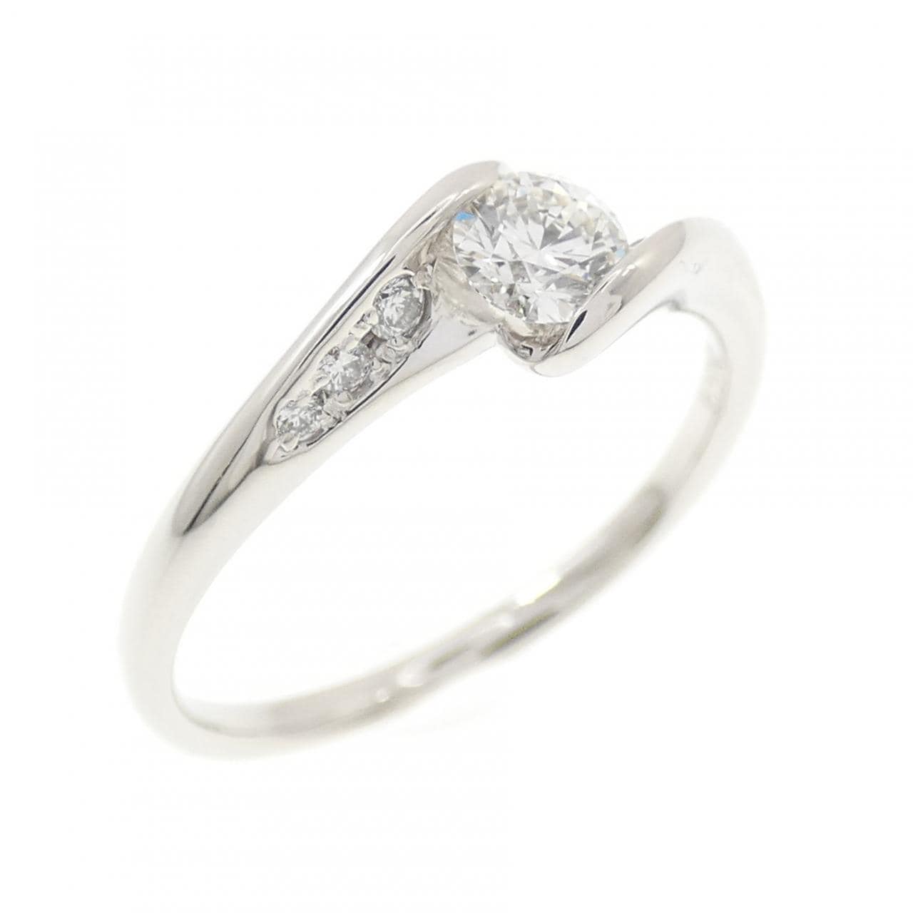 PT900 ダイヤモンド リング 0.235CT