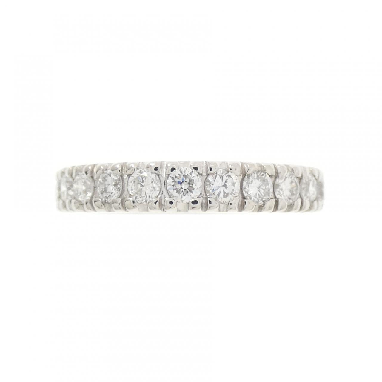 PT900 ハーフエタニティ ダイヤモンド リング 1.00CT