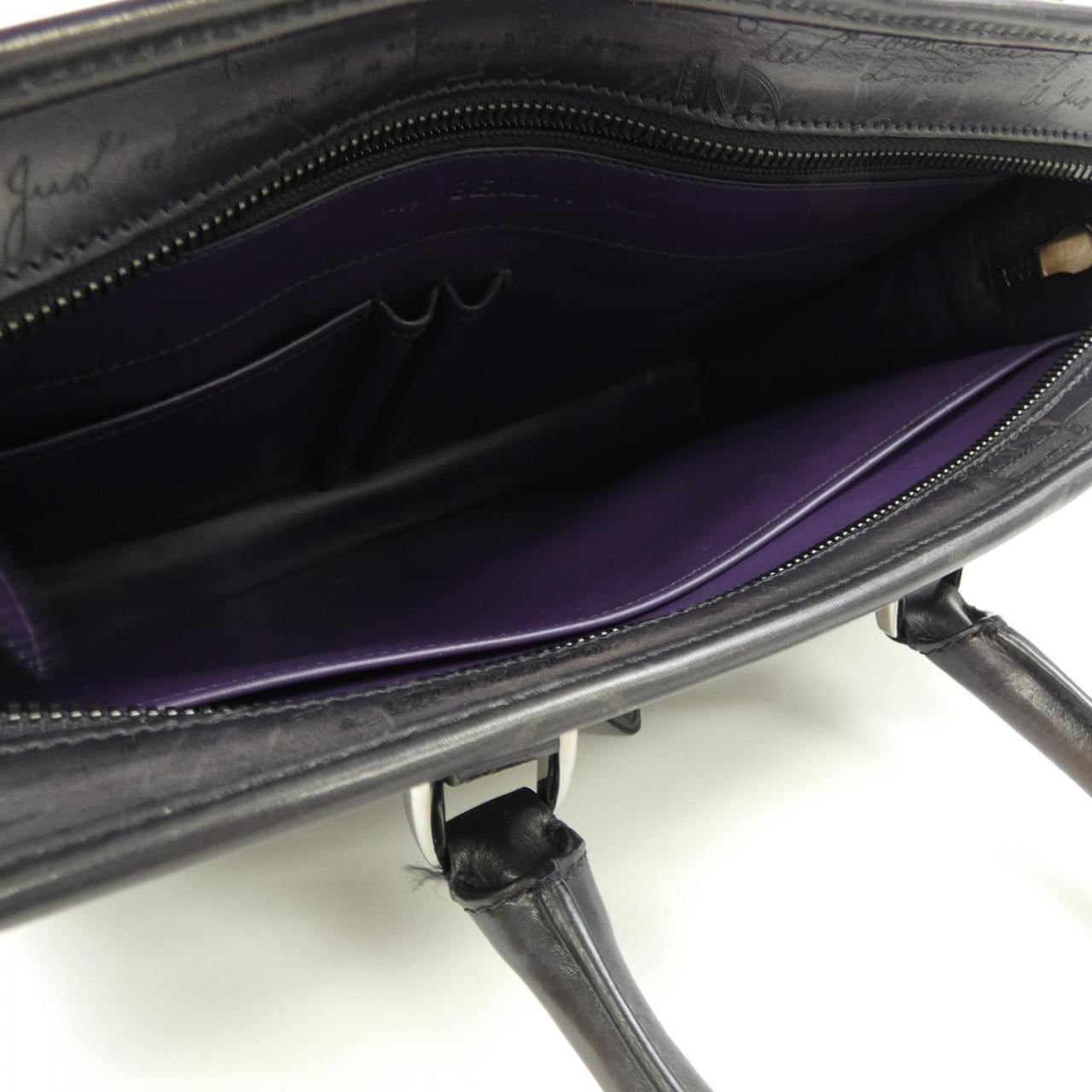 ベルルッティ Berluti アンジュールスモールスクリットレザーブリーフ BAG