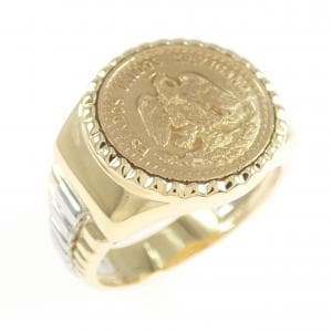 K18YG/PT900 リング