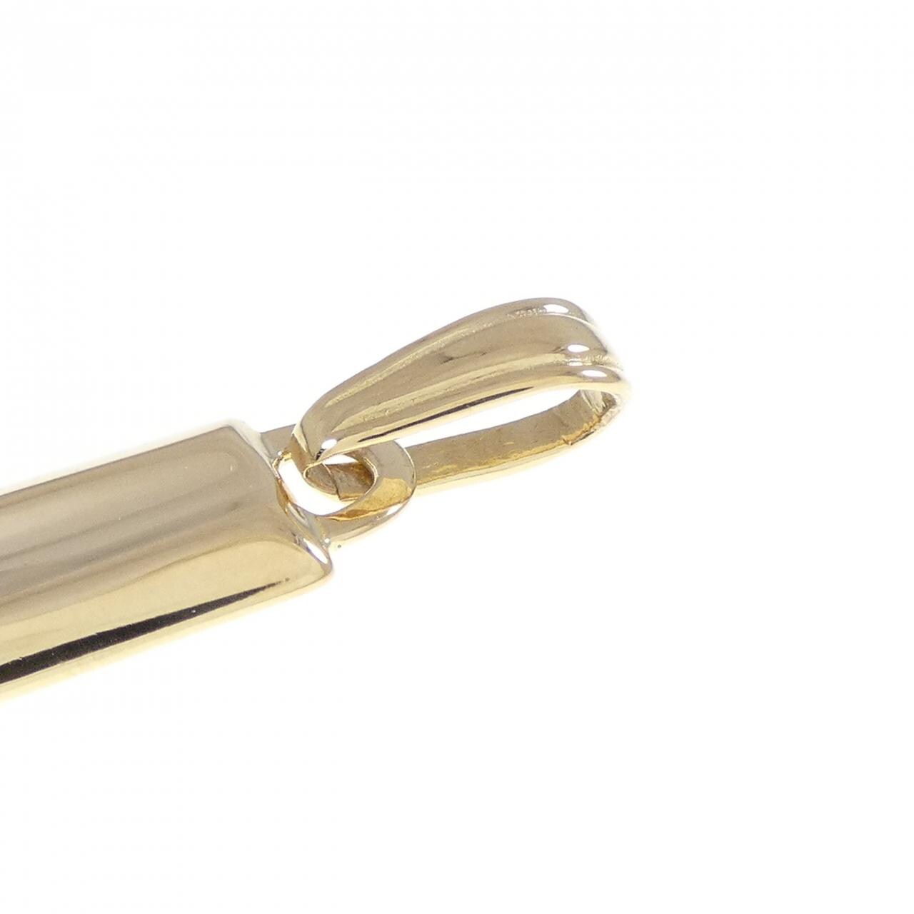 K18YG クロス ペンダント