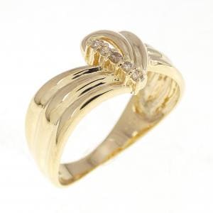 K18YG ダイヤモンド リング 0.05CT
