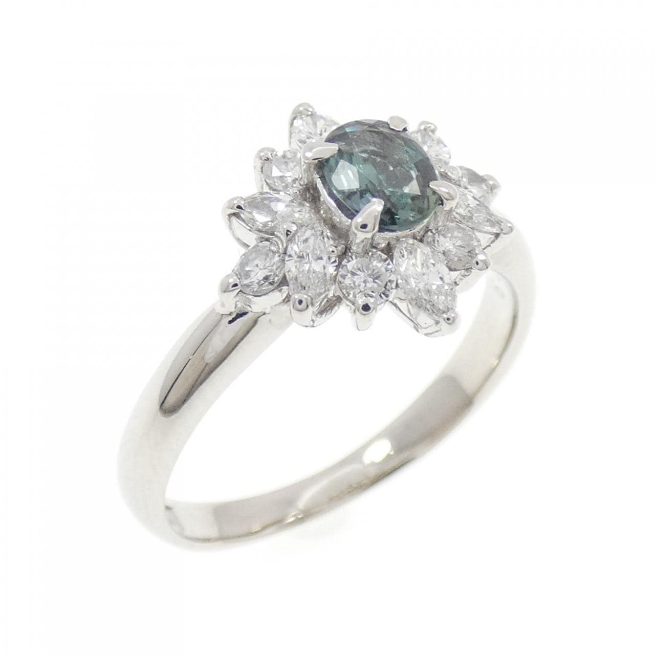 PT900 アレキサンドライト リング 0.29CT