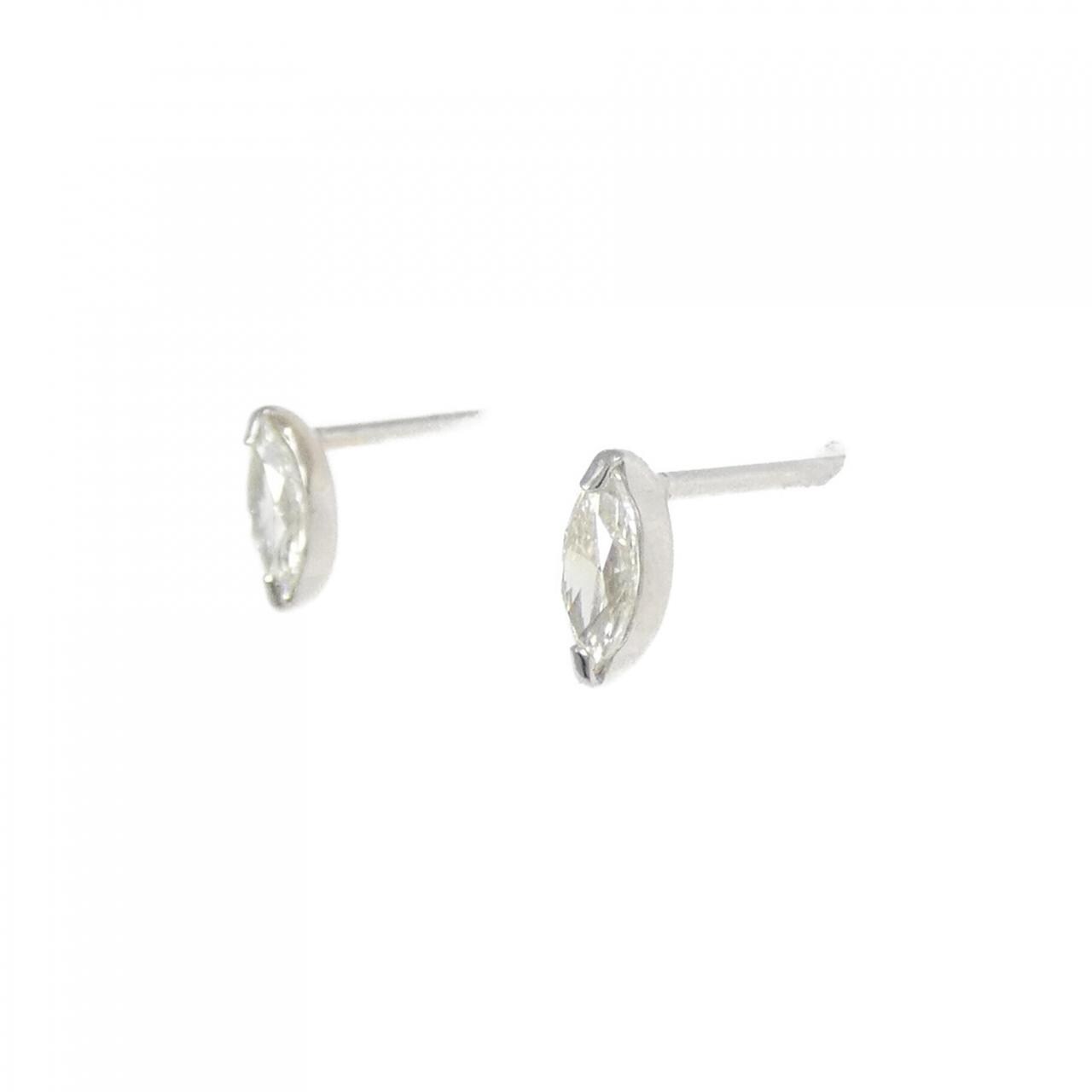 【新品】PT900 ダイヤモンド ピアス 0.22CT