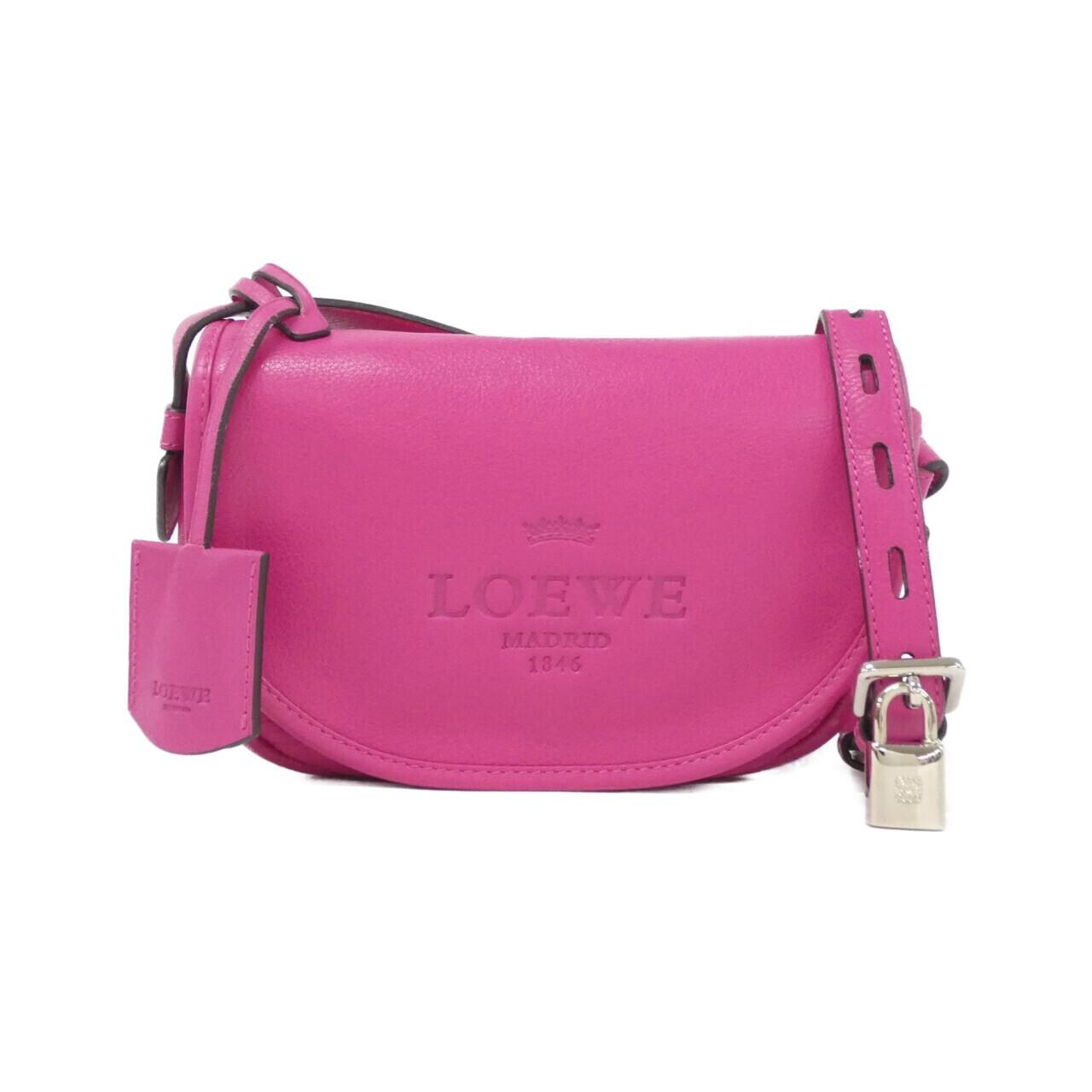 ロエベ ヘリテージ サッチェル 377 79 753 ショルダーバッグ