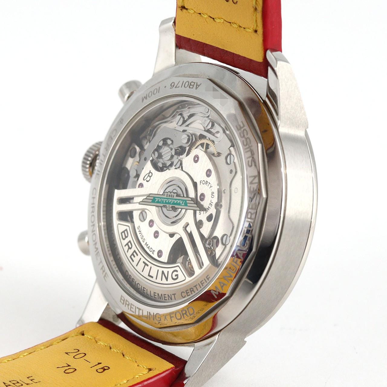 ブライトリング トップタイムB01フォードサンダーバード AB0176/AB01766A1A1X1 SS 自動巻