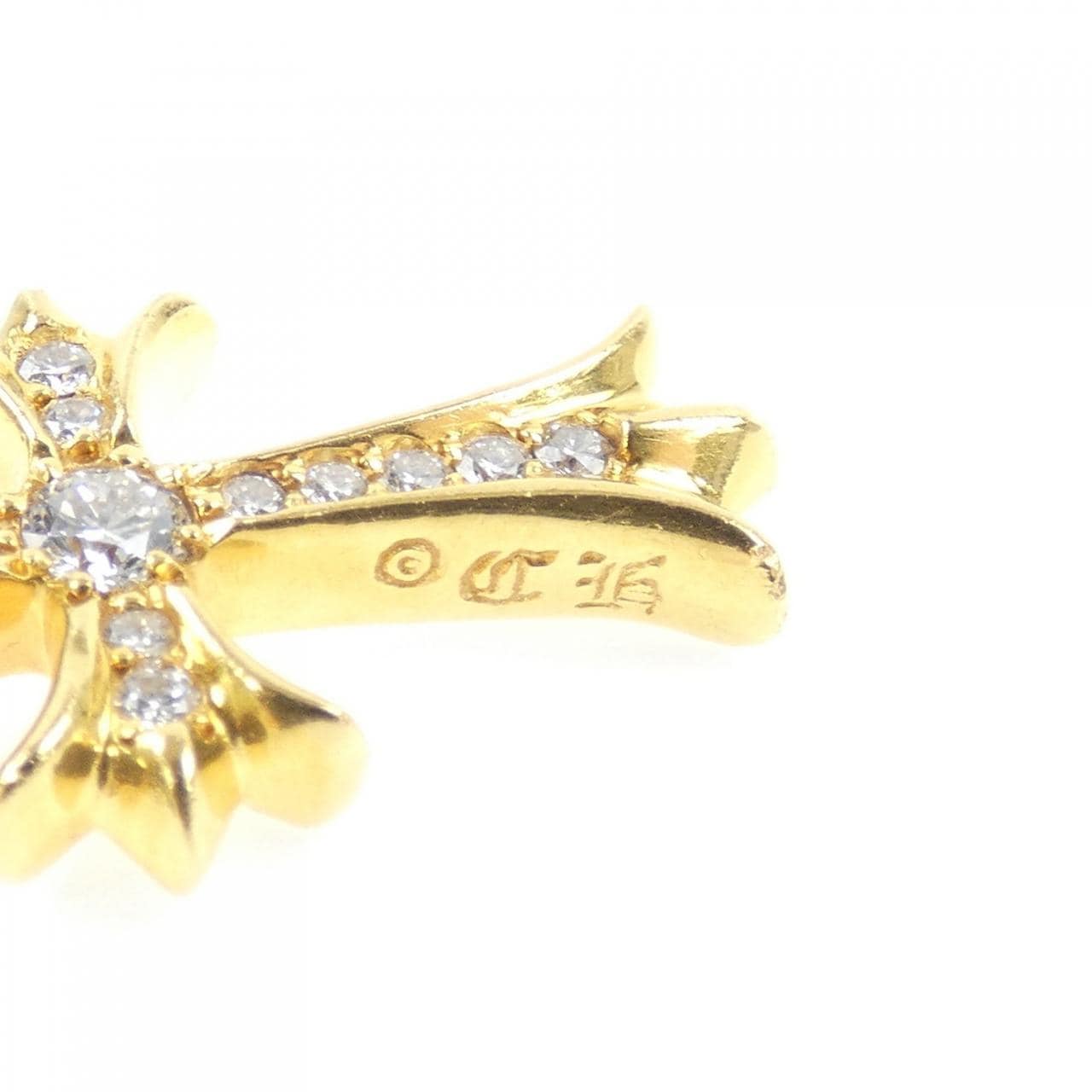 クロムハーツ CHROME HEARTS CHRM TNY CH CRS F P/DMND 2378 304 1300 9100 ペンダント
