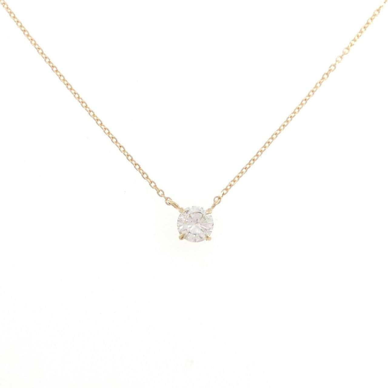 K18YG ソリティア ダイヤモンド リング 0.501CT