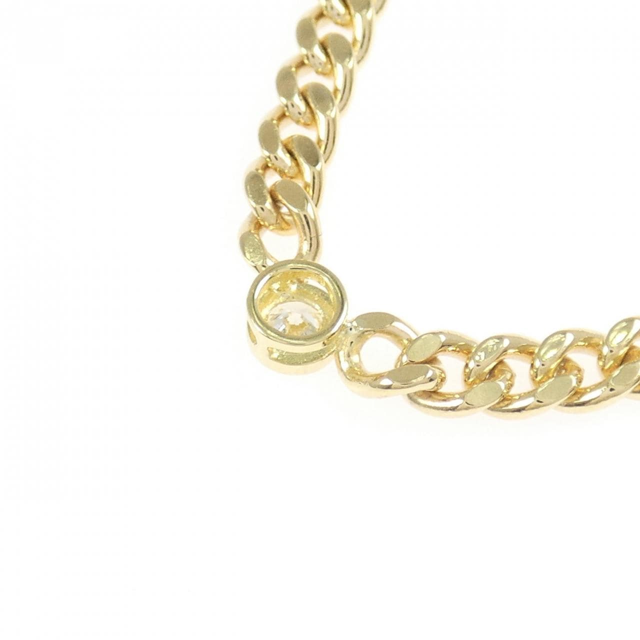 K18YG ダイヤモンド ネックレス 0.20CT