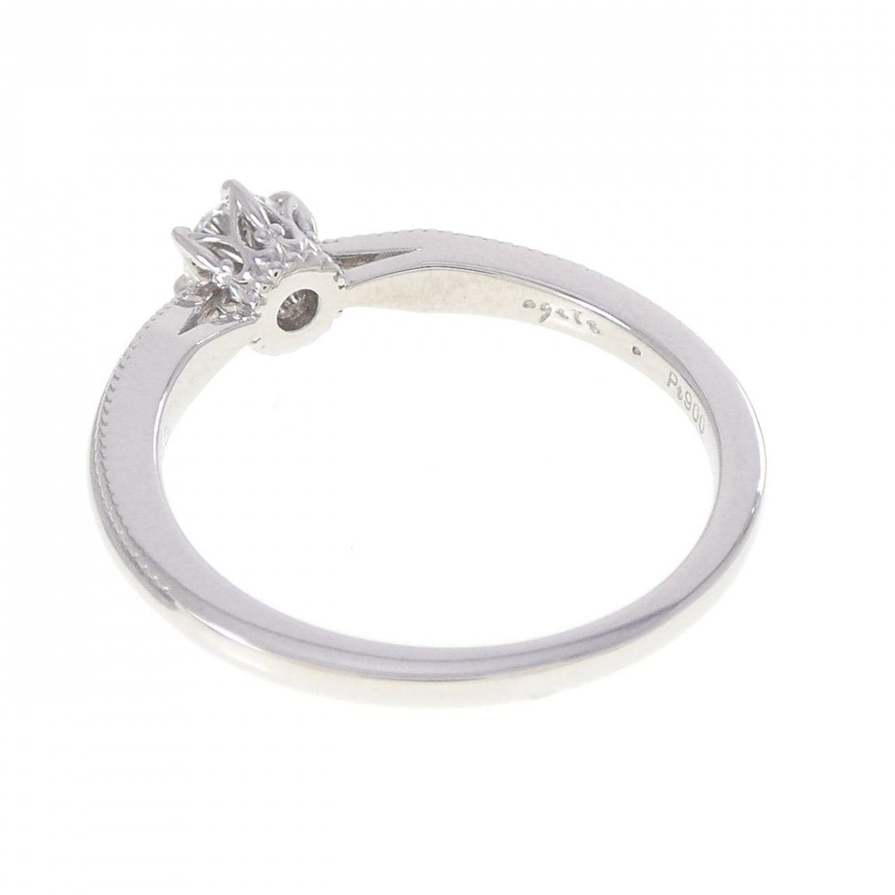 アガット ダイヤモンド リング 0.210CT