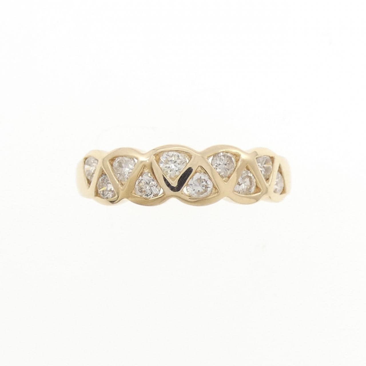 K18YG ダイヤモンド リング 0.50CT