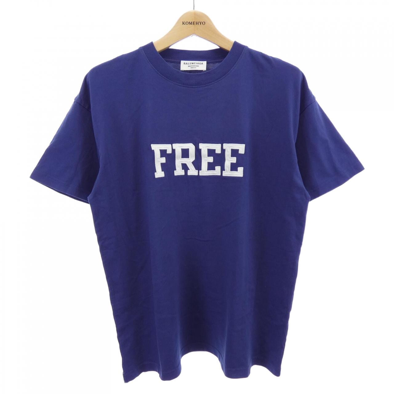 バレンシアガ BALENCIAGA WARDROBE 612965 TKVD3 UNISEX Tシャツ
