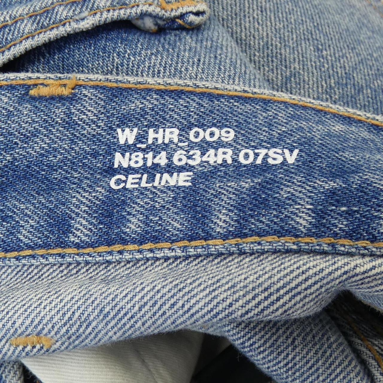 セリーヌ CELINE スティールデニムウォッシュ マーガレット 2N814634R ジーンズ