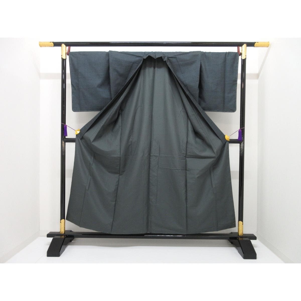 【未使用品】男物【大島紬】１００山　きもの・羽織　２点セット