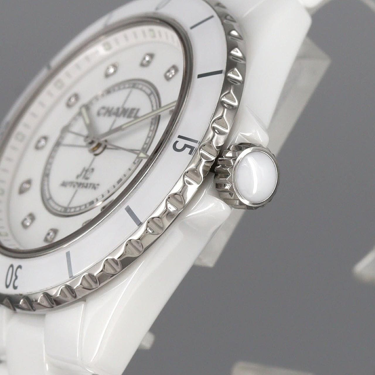 シャネル J12キャリバー12.1 38mmセラミック･12P H5705 セラミック 自動巻