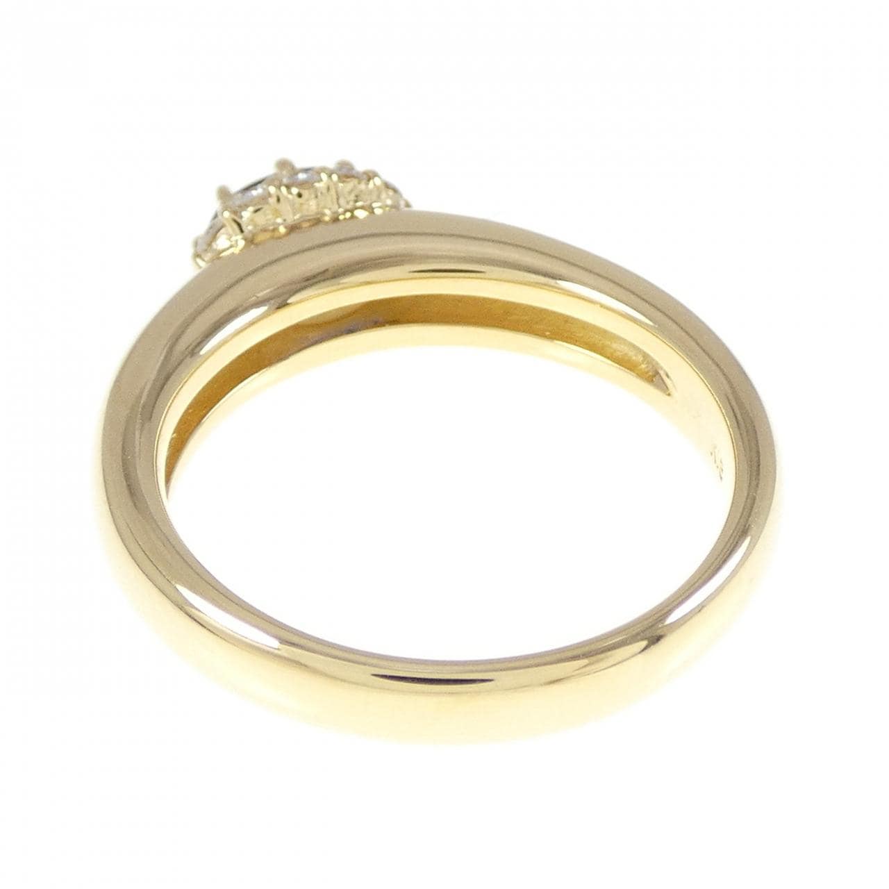 K18YG サファイヤ リング 0.81CT