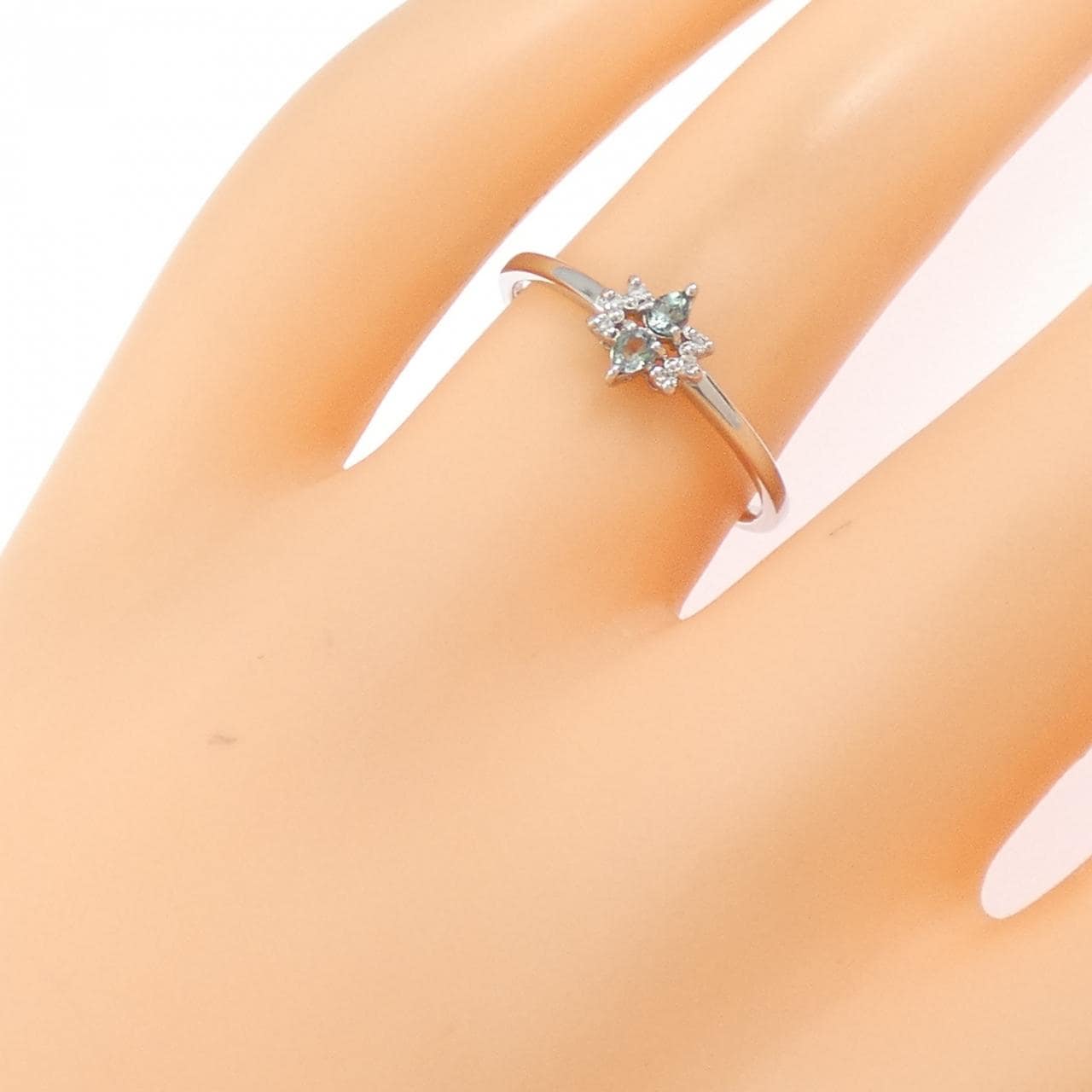 PT900 アレキサンドライト リング 0.09CT