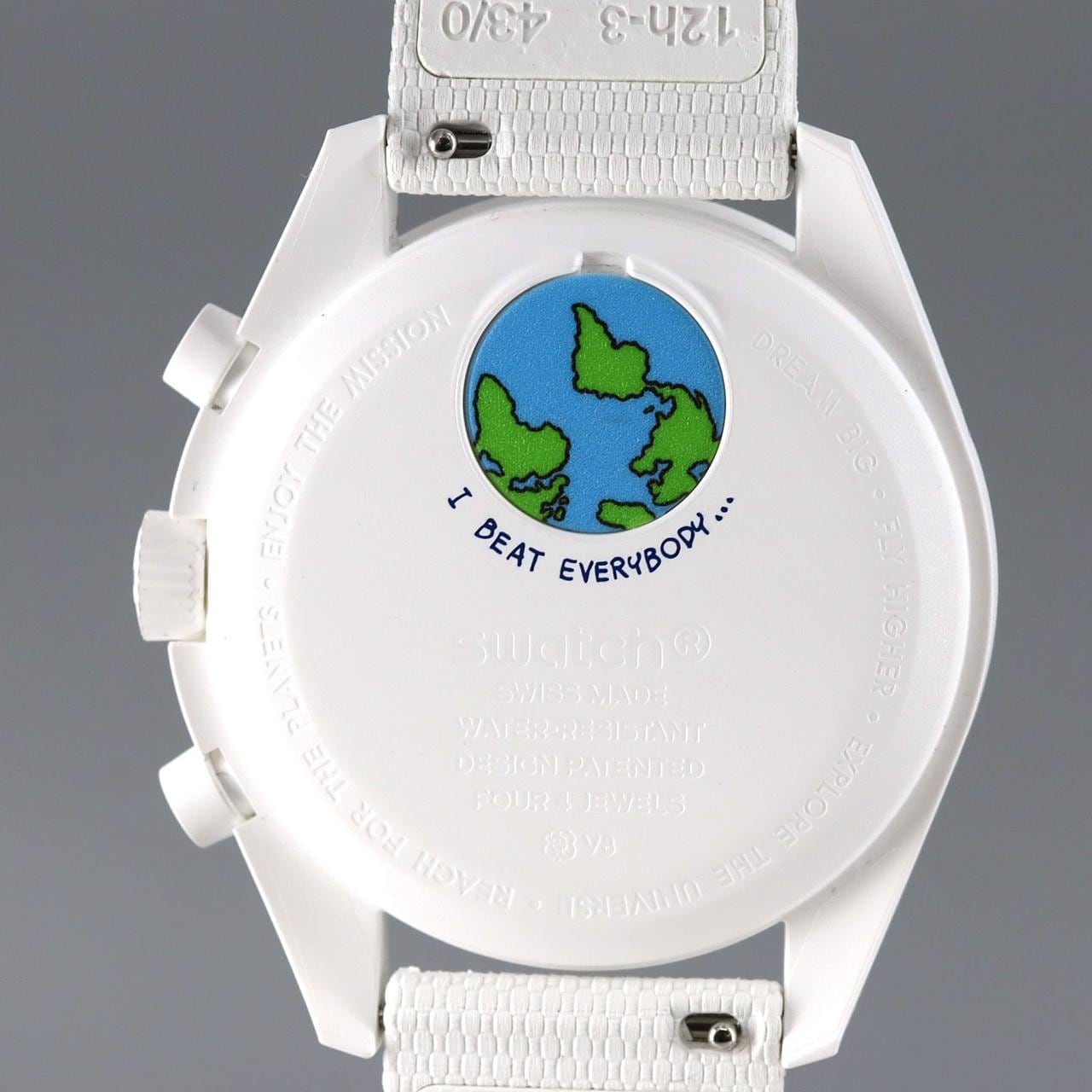 スウォッチ スウォッチxオメガ ミッショントゥザムーンフェイズ スヌーピー SO33W701L バイオセラミック クォーツ